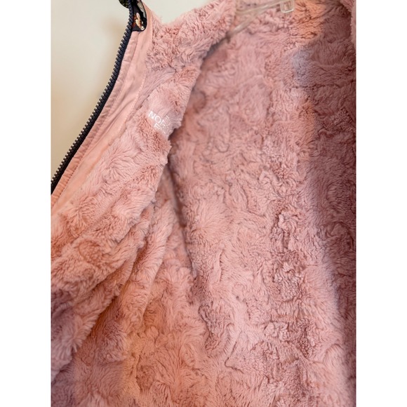 Girls reversible North Face Pink and floral size medium (8-10) Mossbud Swirl - Picture 9 of 10